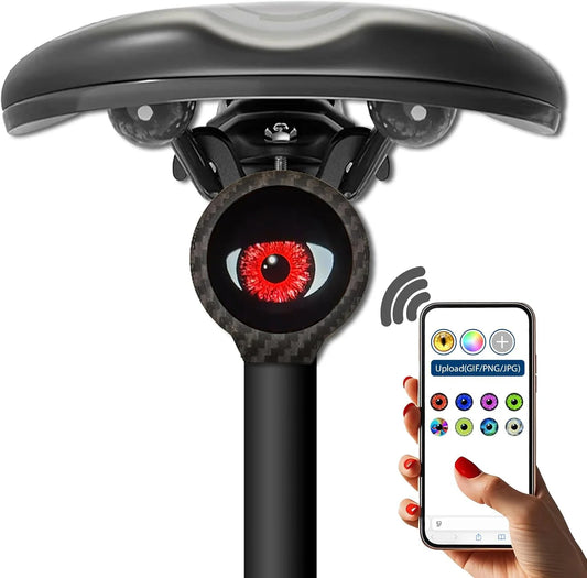 Dynamisch Oog LED Fietsachterlicht