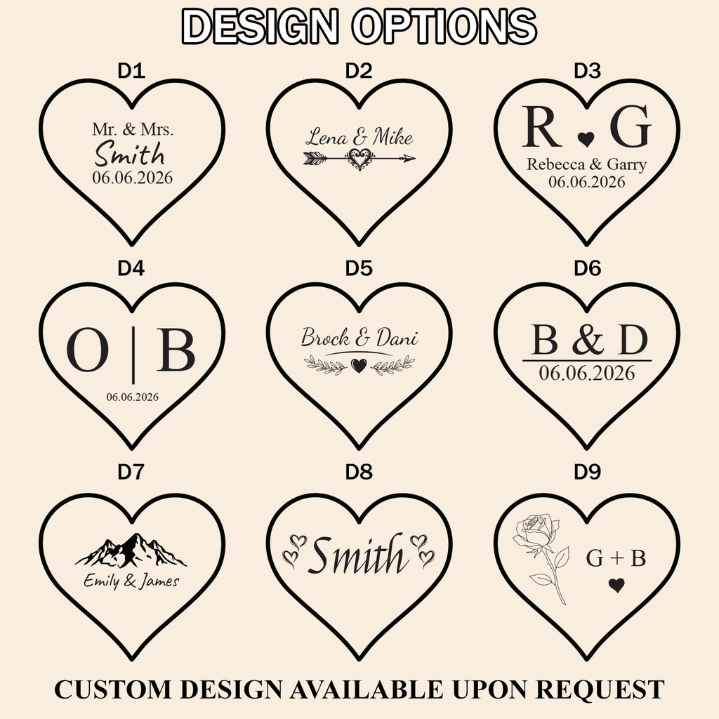 Personalized Heart Ring Box