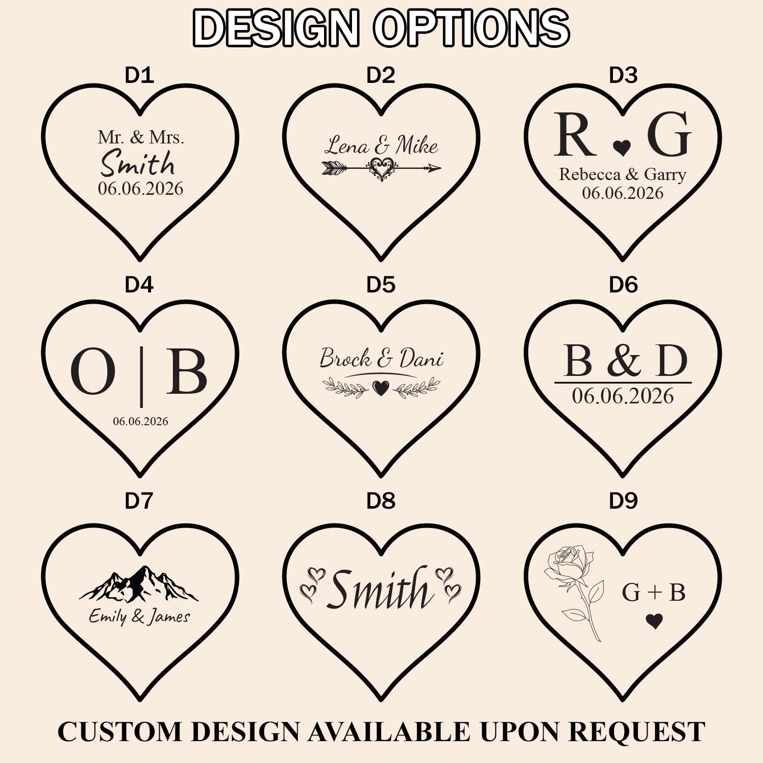 Personalized Heart Ring Box